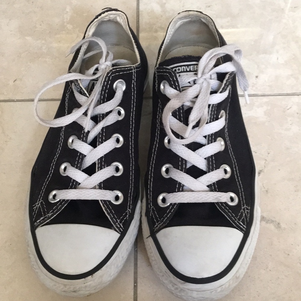 Converse All Star Chuck Taylor black sneakers shoes 6